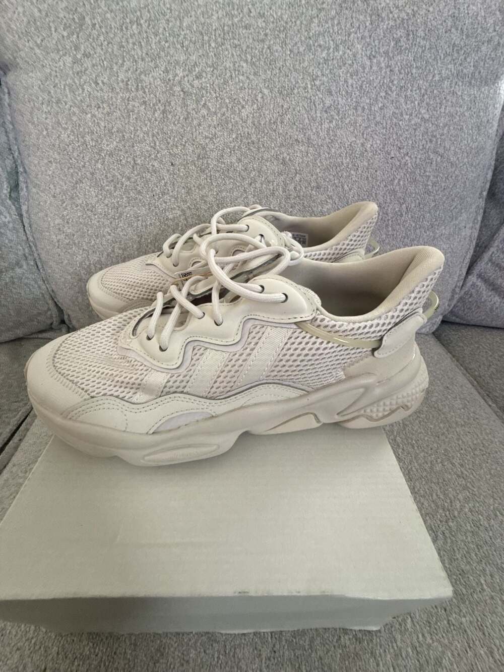 Adidas Originals Ozweego J 'Aluminium' Junior Sneakers IG9016